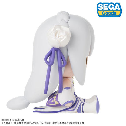 Re：從零開始的異世界生活 愛蜜莉雅 Fuwa Puchi 坐姿 Q版模型