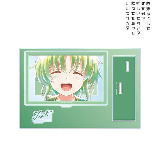 [Pre-order] What are you doing at the end of the world? Are you free? Can you come to the rescue? The BIG stand that comes with the Tiate Ani-Art aqua label accessory "Reservation for October 24"