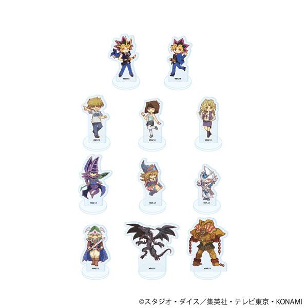 遊戲王怪獸之決鬥11款復古藝術壓克力小立牌。