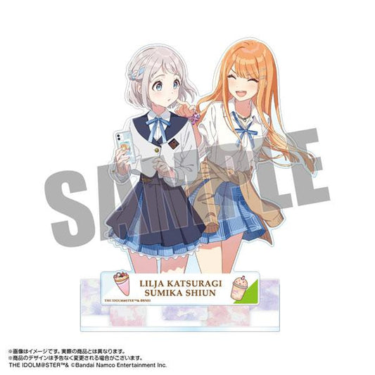 [Pre-order] School Idol Master Duo Standing Vol.1 Katsuragi Lilia &amp; Shiun Kiyonatsu "March 25 Reservation"