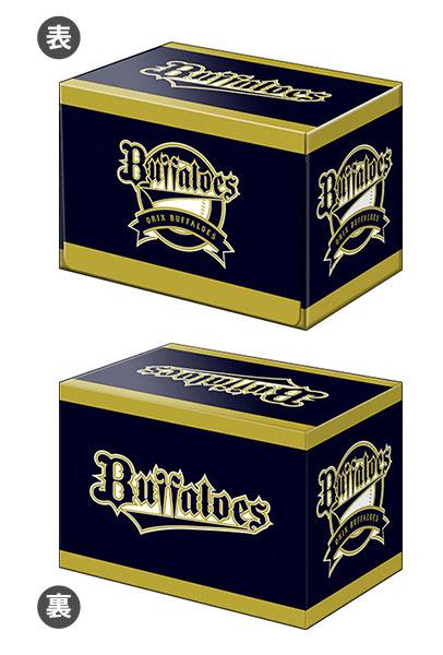 高級牌組收納盒 Collection Vol.38 職業棒球卡牌遊戲 DREAM ORDER『歐力士猛牛』，海軍藍金色設計。