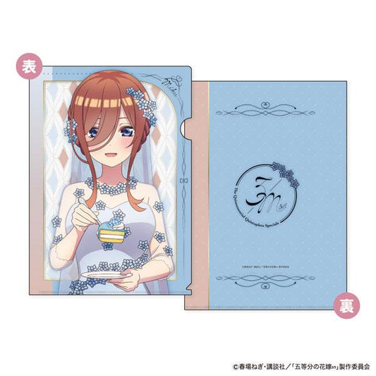 [預訂] 五等分的花嫁∽ A4Clear 文件套 First Bite Ver C：中野三玖《24年9月預約》