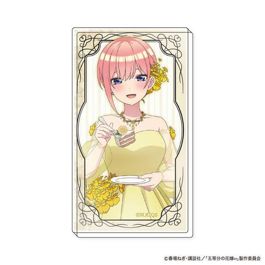 [Pre-order] Five-quarter wedding∽ Acrylic block First Bite Ver. A: Nakano Ichika "December 24 reservation"