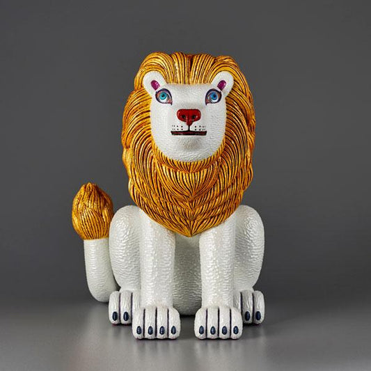 [Pre-order] Misawa Atsuhiko ANIMALS lion golden soft plastic finished product "December 24 reservation"