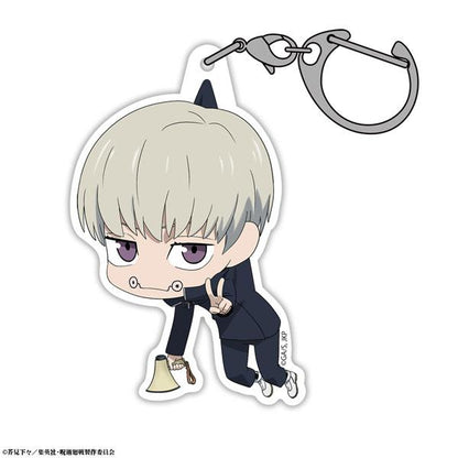 [預訂] 咒術迴戰 狗卷棘 卡通壓克力夾，手持擴音器，比V手勢。