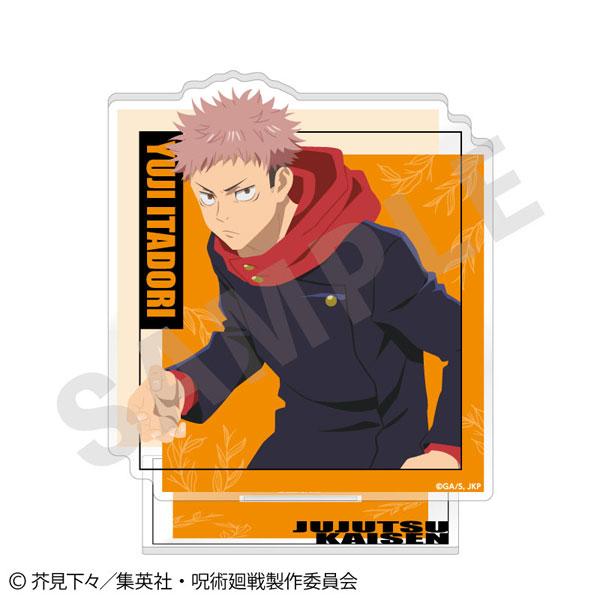 [預訂] 咒術迴戰 Paintract系列 立牌，虎杖悠仁特寫，身穿制服，動漫周邊商品。