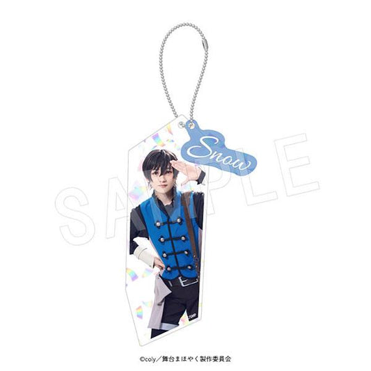 [Reservation] Stage "Magician's Promise" Festival Series Exhibition Holographic Keychain Snow (Costume Supported) "September 24 Reservation"