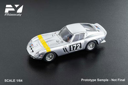 [預訂] 1/64 250 GTO 4153GT 1964 環法賽 #172 銀色《25年10月預約》