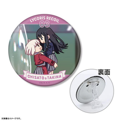 [預訂] TV動畫「Lycoris Recoil 莉可麗絲」 錦木千束＆井之上瀧奈 Yuru Koma 3WAY徽章 ver.C《25年9月預約》