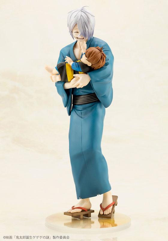 [預訂] 電影「鬼太郎誕生 咯咯咯之謎」鬼太郎之父 ＆ 赤子鬼太郎 完成品模型《26年1月預約》