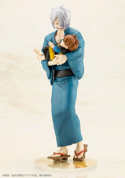 [預訂] 電影「鬼太郎誕生 咯咯咯之謎」鬼太郎之父 ＆ 赤子鬼太郎 完成品模型《26年1月預約》