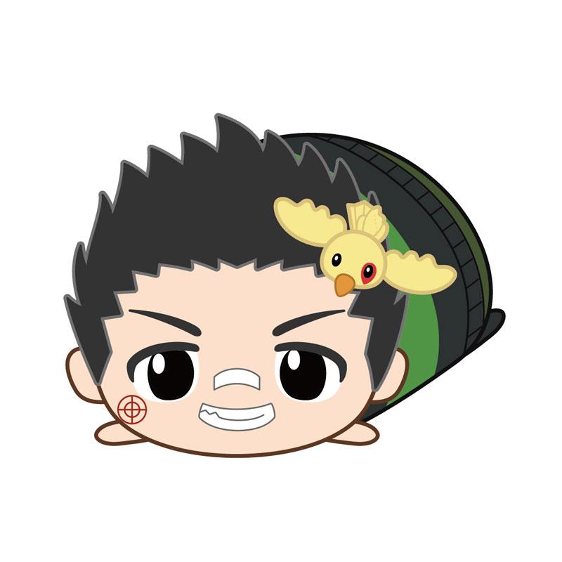 [預訂] 坂本日常 圓滾滾吉祥物，其中一款設計圖示，頭上有小鳥。