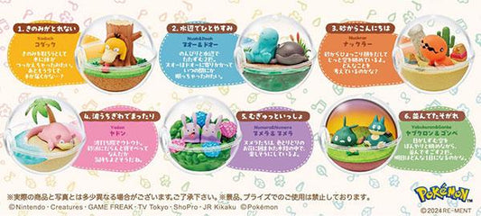 [Pre-order] Pokemon Glass Bottle Collection Leisure Time 6 pieces in BOX "Reservation for November 24"