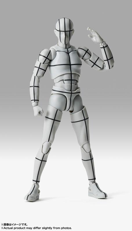 [預訂] S.H.Figuarts Body-kun -運動- Edition -線框-(Gray Color Ver.)《25年1月預約》