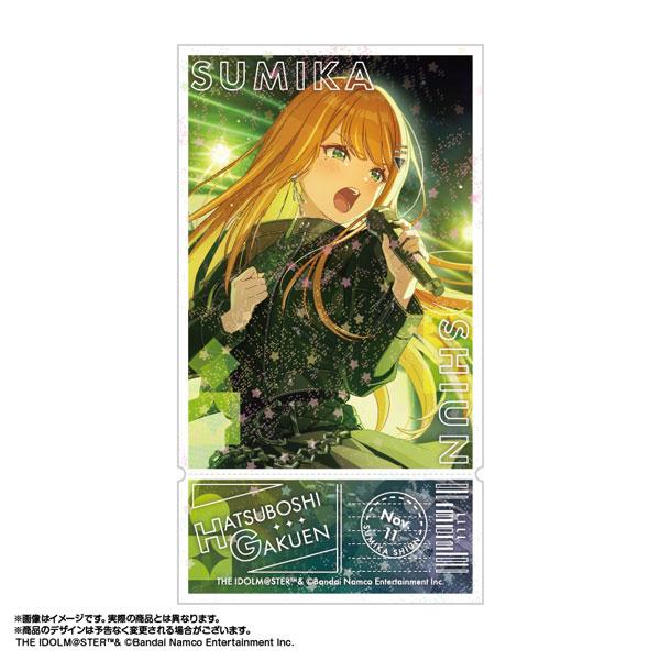 [預訂] 學園偶像大師 票券風模切貼紙 vol.2 紫雲清夏《25年10月預約》