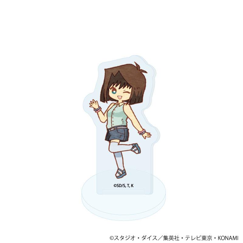 遊戲王怪獸之決鬥 杏子 Q版復古風壓克力立牌 眨眼揮手圖