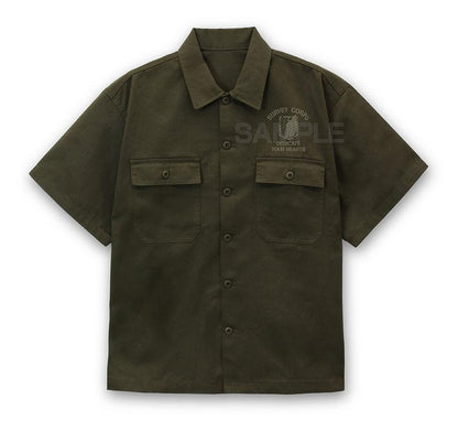 [預訂] 進擊的巨人 調查兵團 工作襯衫 Ver.2.0/MOSS-L《25年8月預約》