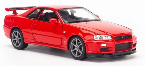 [預訂] 1/24 日產 Skyline GT-R (R34) 紅色《25年8月預約》