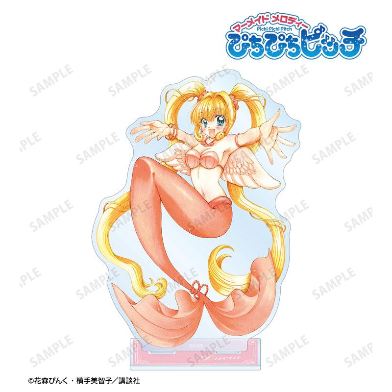 [Pre-order] Pearl Mermaid Pink-sensei Hanamori's new painting of Lucia Nanami's mermaid ver. Extra large stand "Reservation for October 24"