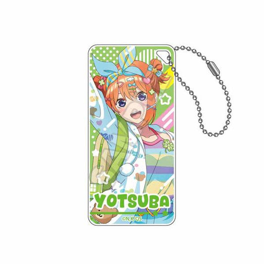 [Pre-order] Quintuple Hanayome∽ Pastel Fashion Domitria Keychain Jr. Yotsuba Nakano "Reservation for September 24"