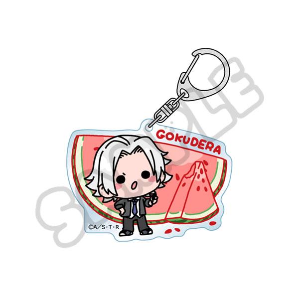 家庭教師REBORN! 獄寺隼人Q版與西瓜鑰匙圈