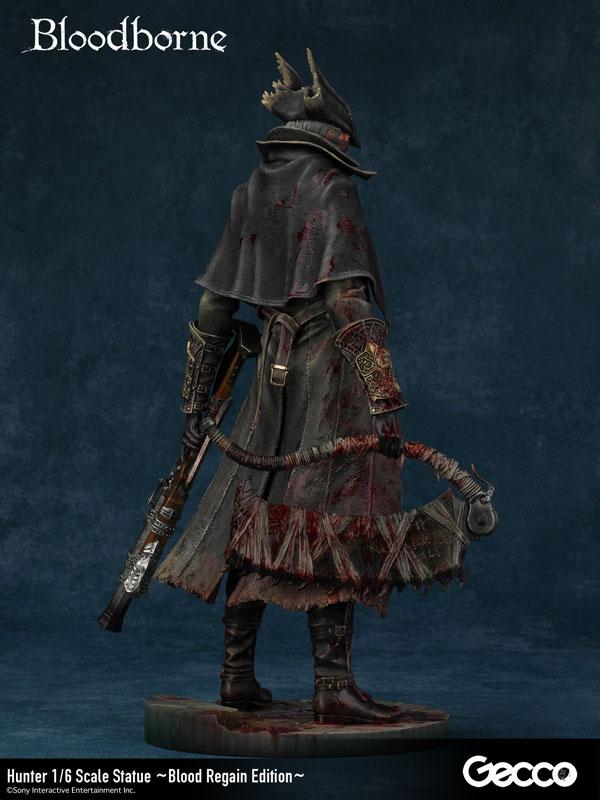 Bloodborne 獵人 1/6 比例雕像 Blood Regain Edition。