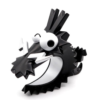 [預訂] SOFVIPS 快樂龍 太空銀 完成品模型特寫。