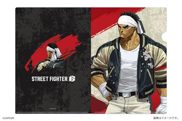 [預訂] 街頭霸王6 A4透明文件夾，RYU設計，半身像特寫。