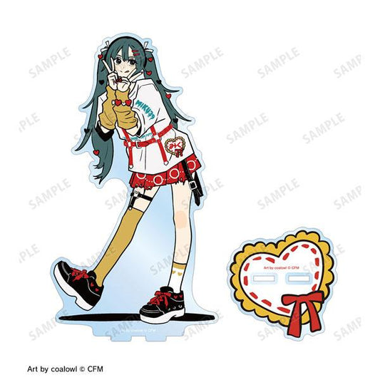 [Pre-order] Hatsune Miku’s new heart-shaped drawing ver. Art by cocoowl BIG stand ver.A "December 24 reservation"