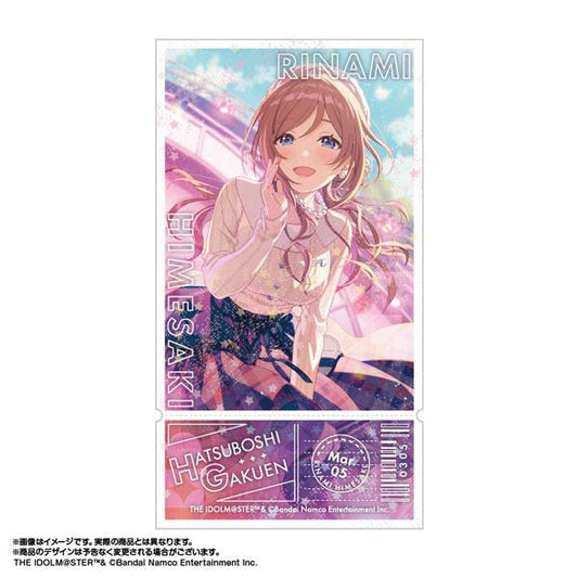 [預訂] 學園偶像大師 票券風模切貼紙 vol.2 姫崎莉波《25年10月預約》