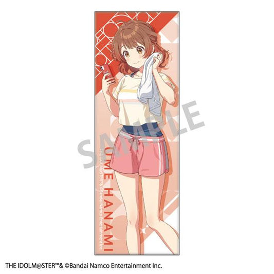 [Pre-order] School Idol Master Rectangular Badge Hanami Yume "Pre-order January 25"