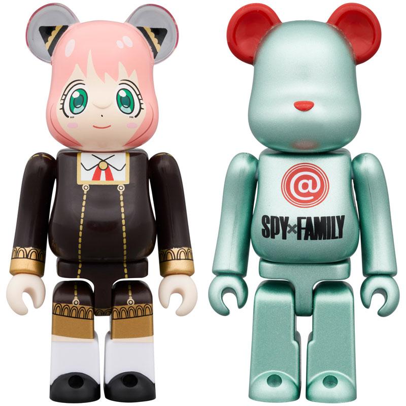 [預訂] BE@RBRICK SPYxFAMILY 100％ 2PCS SET《24年8月預約》