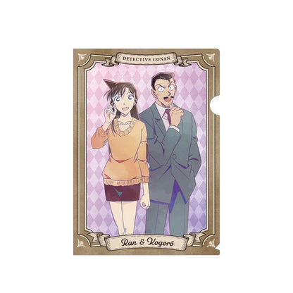 [預訂] 名偵探柯南毛利蘭＆毛利小五郎Ani-Art透明文件夾，毛利蘭與毛利小五郎角色設計。