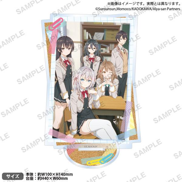 [預訂] 不時輕聲地以俄語遮羞的鄰座艾莉同學 壓克力Pop (學校)《25年7月預約》