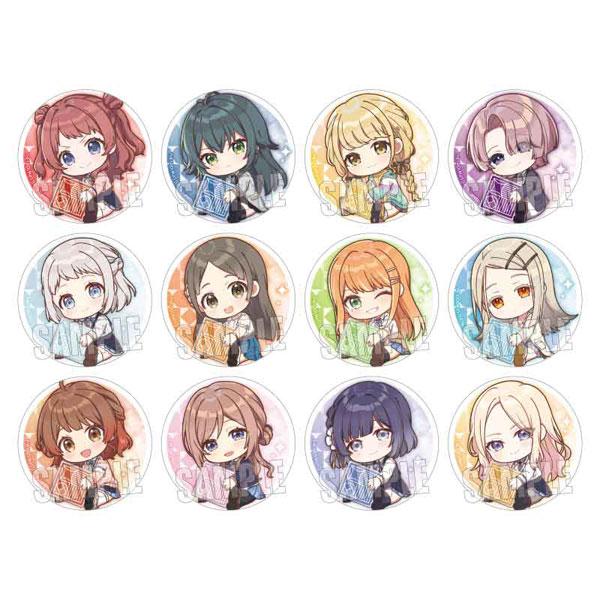 [Pre-order] School Idol Master Exchange Badge GyuGyutto 12 pieces in BOX "December 24 Pre-order"