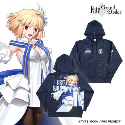 [預訂] COSPA限定 Fate/Grand Order MoonCancer/愛爾奎特·布倫史塔德 全圖案拉鍊連帽衫/L《24年12月預約》