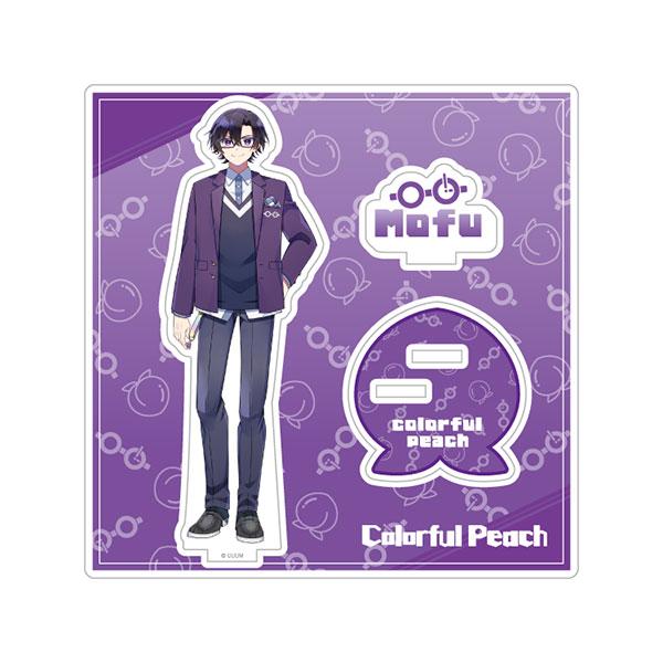 [預訂] ColorfulPeach Karapichi Collection Vol.1 立牌 (Mofu Ver.)，紫色背景，立牌人物全身圖。