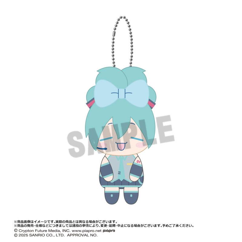 [預訂] 初音未來×玉桂狗 坐坐俱樂部 毛絨公仔掛飾 6個入BOX《26年1月預約》