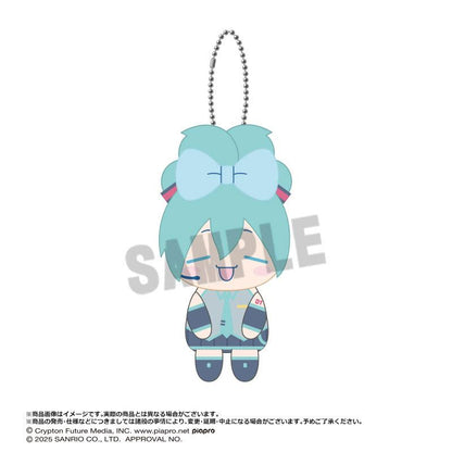 [預訂] 初音未來×玉桂狗 坐坐俱樂部 毛絨公仔掛飾 6個入BOX《26年1月預約》
