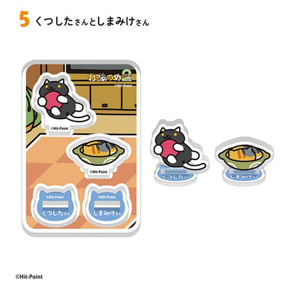 [Pre-order] Cat collection 2, 2 pieces of stand-up cards, 20 pieces in the BOX (food toy) "Pre-order in January 25"