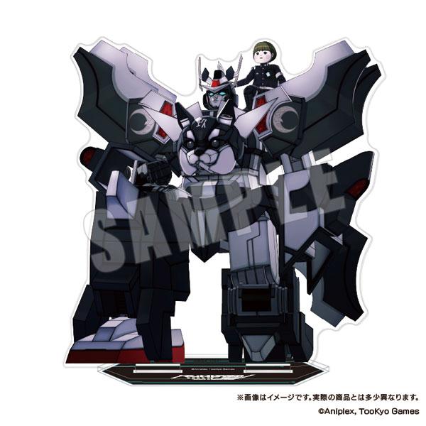 [預訂] HUNDRED LINE -最終防衛學園- 銀崎晶馬立牌，機器人搭配人物設計。
