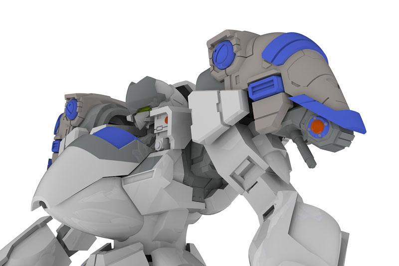 [預訂] POWERDoLLS2 X-4RR(PDFR-R807)裝甲索敵步兵模型，白色灰色藍色塗裝。