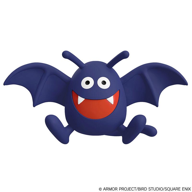 [預訂] 勇者鬥惡龍 史萊姆蝙蝠塑膠模型，藍色蝙蝠造型，附紅色嘴巴。