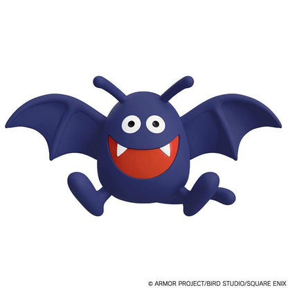 [預訂] 勇者鬥惡龍 史萊姆蝙蝠塑膠模型，藍色蝙蝠造型，附紅色嘴巴。