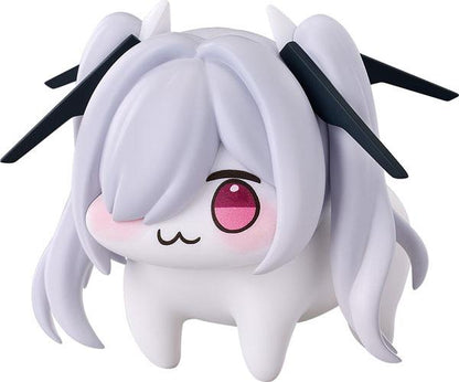 [預訂] 勝利女神：妮姬 DORO 灰姑娘 完成品模型，白色迷你人偶造型，帶有黑色髮飾。