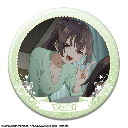 [Pre-order] TV animation "Ellie's classmate next door who occasionally whispers in Russian to hide her shame" Badge design 18 (Yuki/C) "Reservation for November 24"