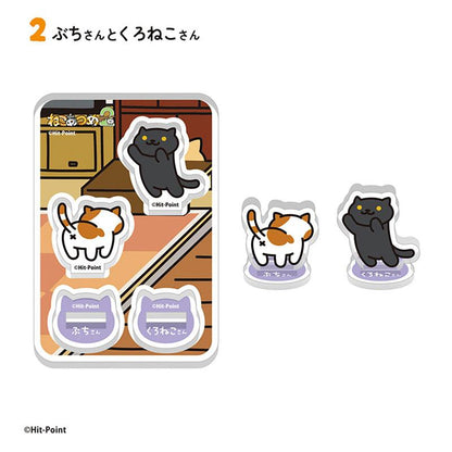 [Pre-order] Cat collection 2, 2 pieces of stand-up cards, 20 pieces in the BOX (food toy) "Pre-order in January 25"