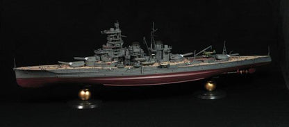 [預訂] 1/350 日本海軍高速戰艦 榛名 模型，附帝國海軍乘組員模型。