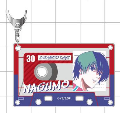 [預訂] 坂本日常 LetterColle06 南雲，卡帶造型鑰匙扣。