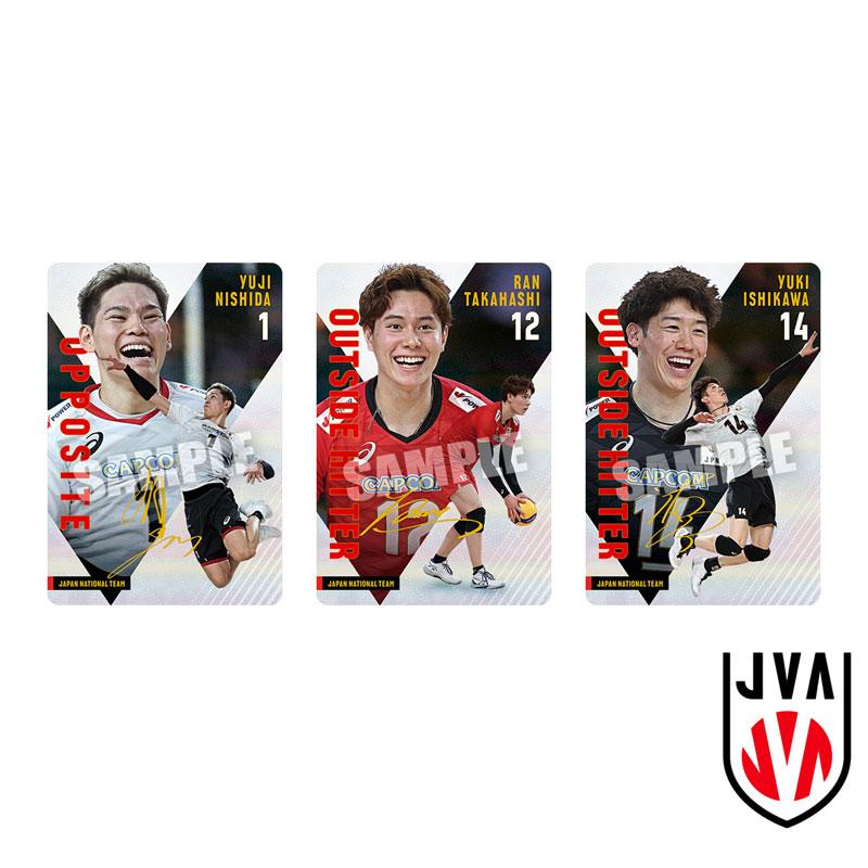 [預訂] JAPAN NATIONAL VOLLEYBALL TEAM 雙子威化餅 2025　20個入BOX (食玩)《25年10月預約》